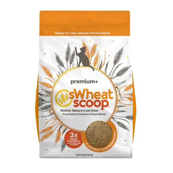 36 Lb Swheat Scoop Premium + Cat Litter - Treat